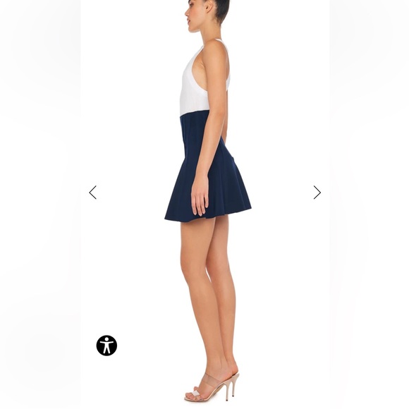 Norma Kamali grace mini skirt size smallll - Picture 3 of 12